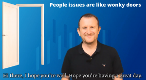 Wonky doors? Dealing with people issues in the workplace is just like working with wonky doors but mediation can help resolve these difficulties.