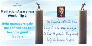 Help managers gain the confidence to become good leaders