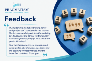 Feedback from mediators who re-train
