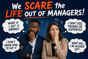Managers really worry about conversations