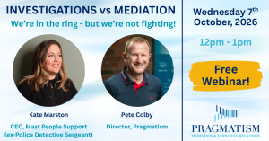 Investigations vs Mediations